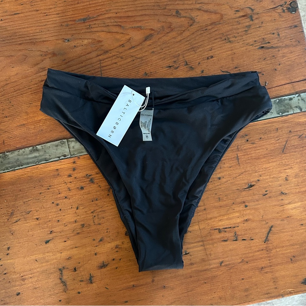 Baltic Born Black High Waist Bikini Bottom